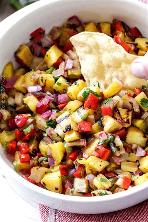 grilled-pineapple-pear-salsa-carlsbad-cravings image