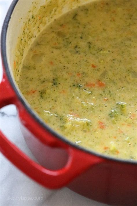 broccoli-cheese-and-potato-soup-recipe-skinnytaste image