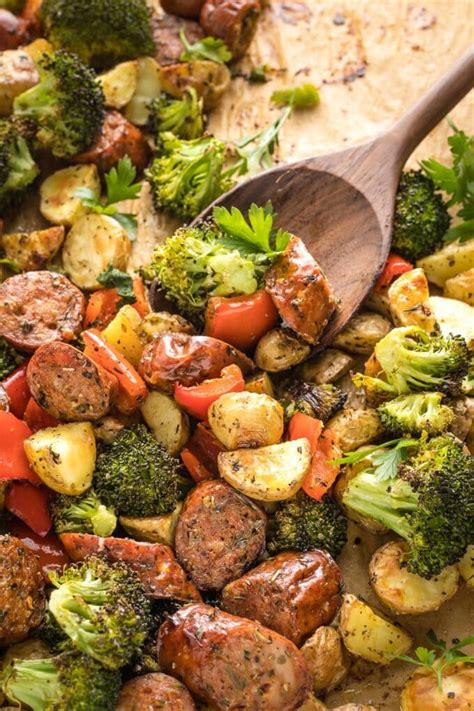 sheet-pan-chicken-sausage-with-broccoli-peppers-and image