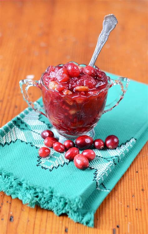 cranberry-chutney-with-apples-raisins-and-indian-spices image