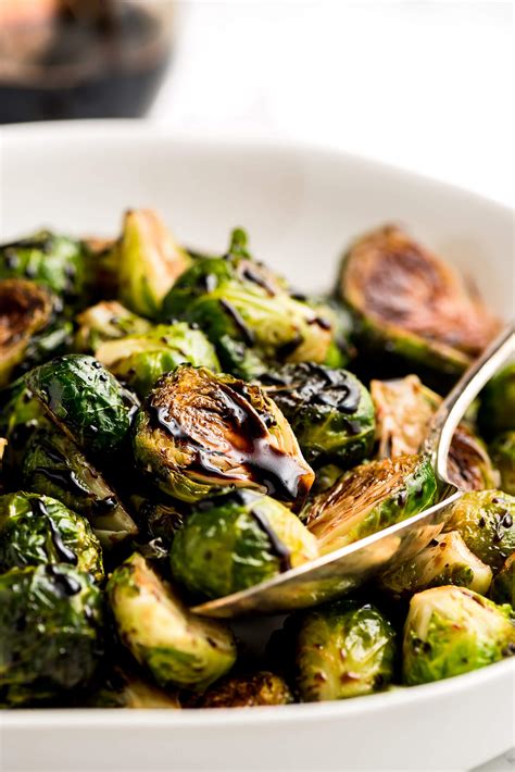 roasted-brussels-sprouts-with-balsamic-glaze image