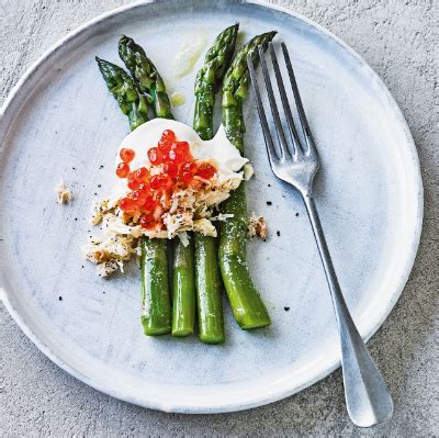 diana-henrys-asparagus-with-crab-crme-frache image