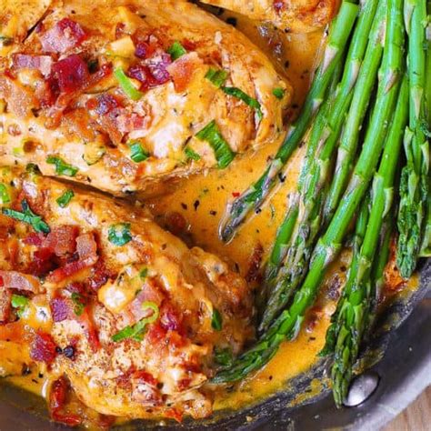 chicken-and-bacon-with-sun-dried-tomato-cream-sauce image