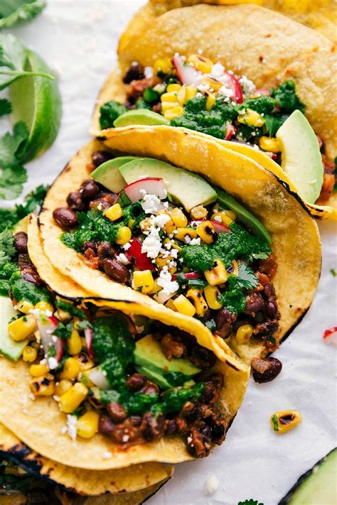 healthy-tacos-black-bean-corn-chelseas-messy image