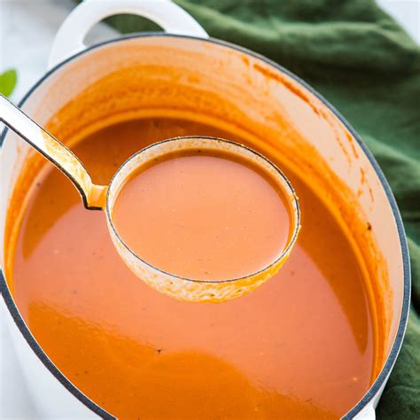 easy-homemade-creamy-tomato-soup-the-busy-baker image