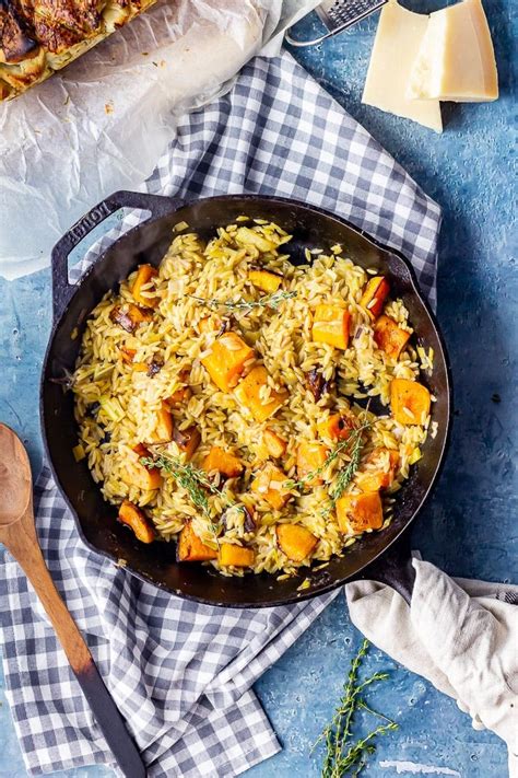 one-pot-orzo-with-roasted-butternut-squash-the-cook image
