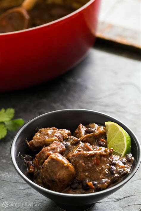 santa-fe-pork-and-black-bean-stew-recipe-simply image