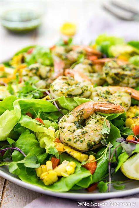 grilled-shrimp-salad-no-spoon-necessary image