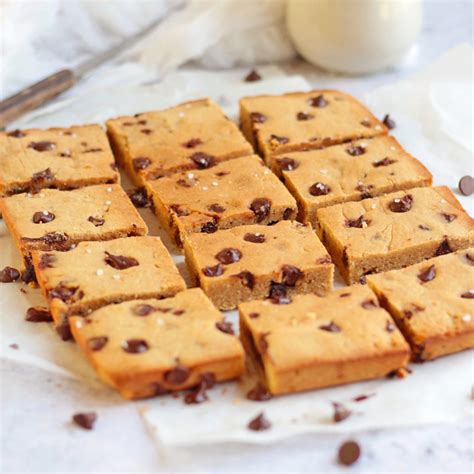 chocolate-chip-blondies-with-peanut-butter-a-baking image