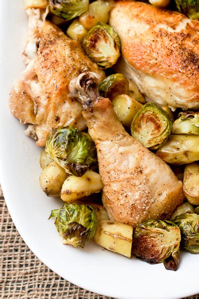 flat-roasted-chicken-with-tiny-potatoes-smells-like-home image