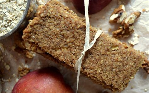 apple-walnut-bars-vegan-gluten-free-one-green image