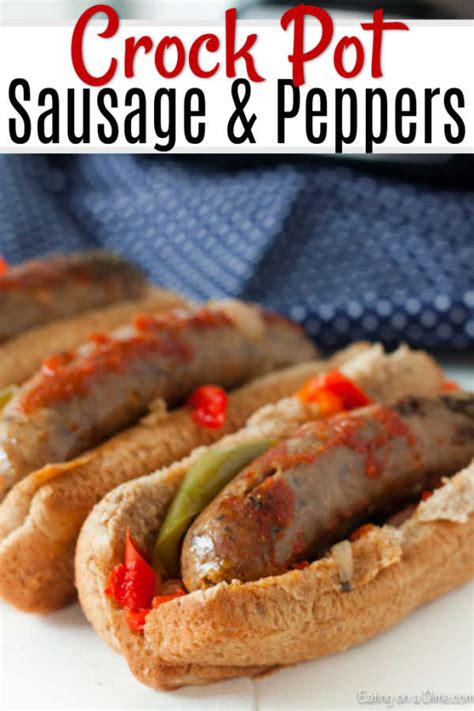 crockpot-sausage-and-peppers-slow-cooker-italian image