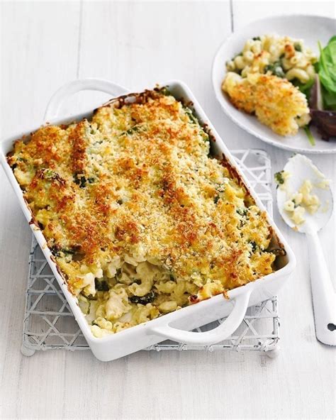 cheese-and-broccoli-bake-recipe-delicious-magazine image