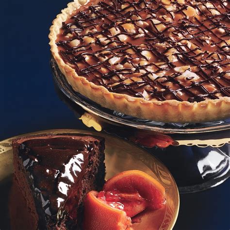 chocolate-caramel-macadamia-nut-tart-recipe-epicurious image