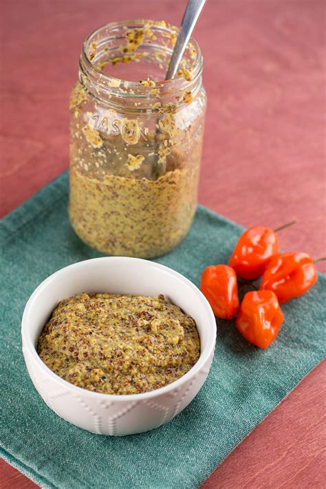 homemade-spicy-mustard-chili-pepper-madness image
