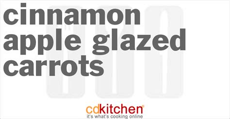 cinnamon-apple-glazed-carrots-recipe-cdkitchencom image