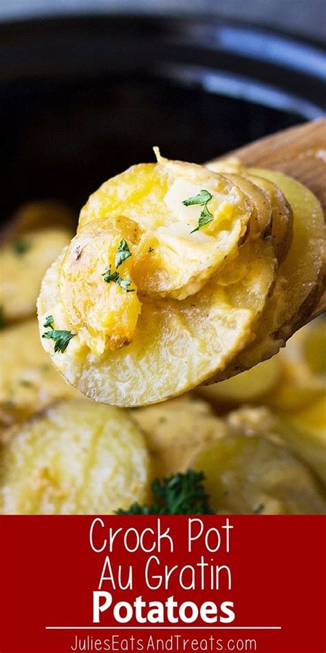 crock-pot-au-gratin-potatoes-julies-eats-treats image