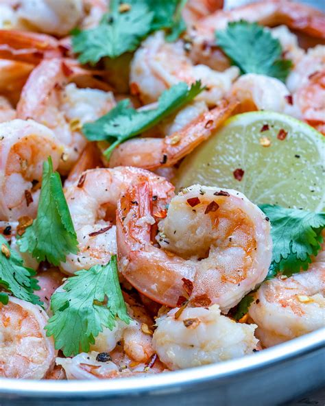 spicy-cilantro-lime-shrimp-skillet-clean-food-crush image