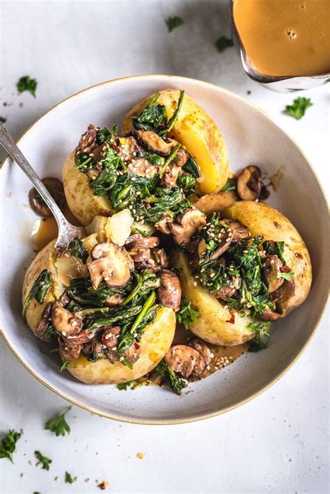 stuffed-baked-potatoes-with-mushroom-and-spinach image