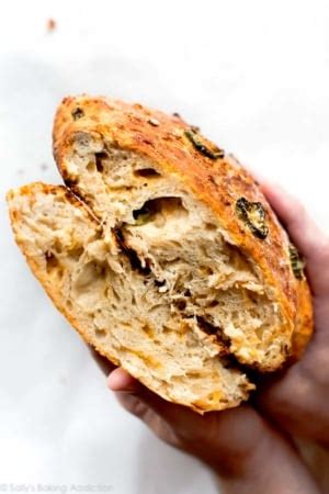 no-knead-jalapeo-cheddar-bread-sallys-baking image