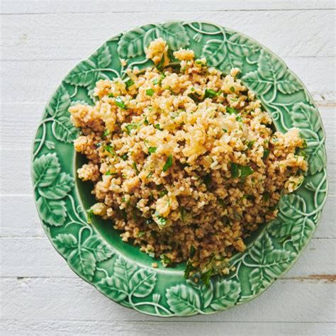 bulgur-wheat-with-caramelized-onions-and-parsley image