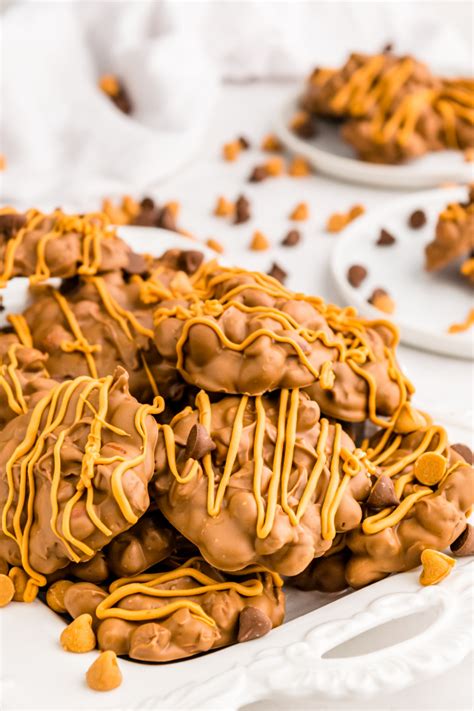 chocolate-butterscotch-peanut-clusters-recipe-boy image