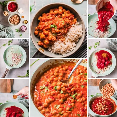 indian-butter-chickpeas-meatless-oh-my-veggies image