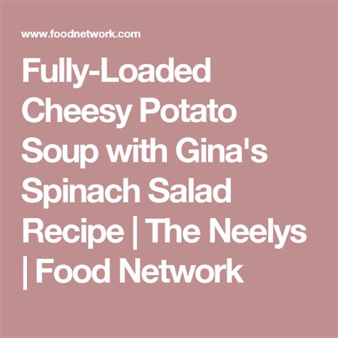fully-loaded-cheesy-potato-soup-with-ginas-spinach-salad image