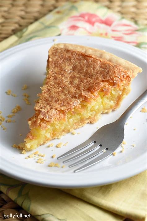 easy-coconut-pie-only-5-minutes-of-prep-belly-full image