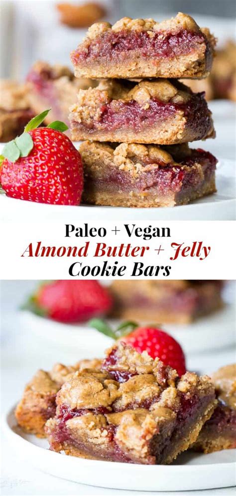almond-butter-jelly-cookie-bars-paleo-vegan image