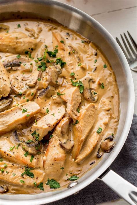 easy-creamy-chicken-marsala-in-just-30-minutes image