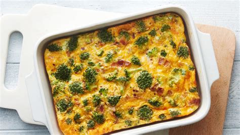 overnight-cheesy-bacon-and-broccoli-egg-bake image