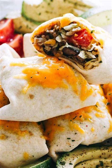 instant-pot-beef-burritos-recipe-diethood image
