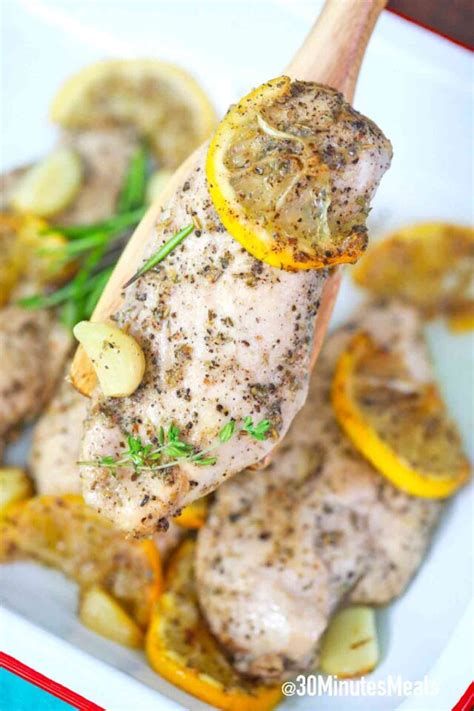 baked-garlic-lemon-chicken-breasts-recipe-30 image