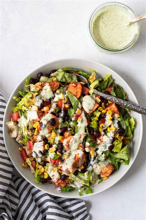 easy-bbq-chicken-salad-lexis-clean-kitchen image