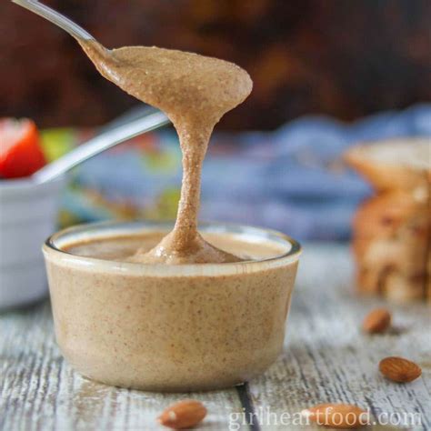 roasted-almond-butter-recipe-girl-heart-food image