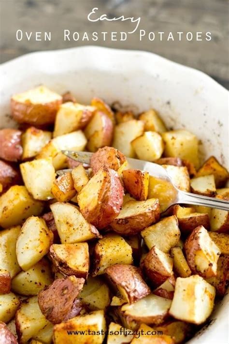 easy-oven-roasted-potatoes-recipe-crispy-potatoes image