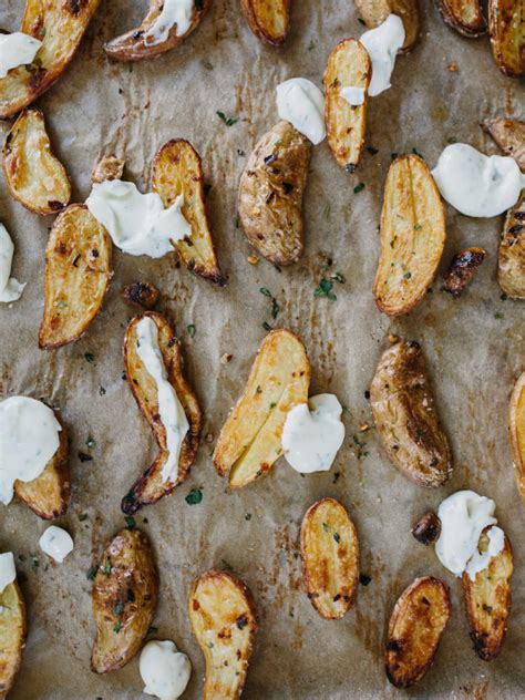 roasted-fingerling-potatoes-with-garlic-herb-aioli image