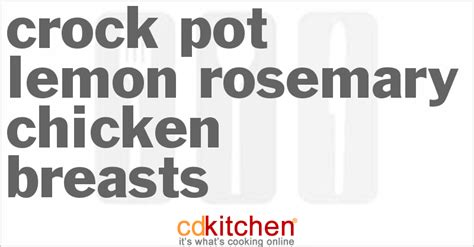 lemon-rosemary-chicken-breasts-crockpot image