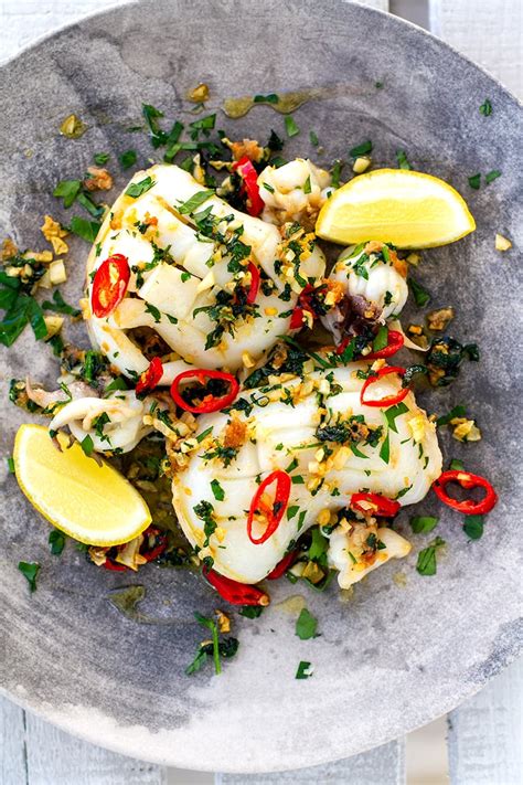 grilled-squid-with-garlic-chili-parsley-cooked image