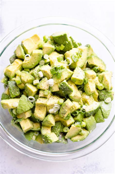 simple-avocado-salad-recipe-ifoodrealcom image