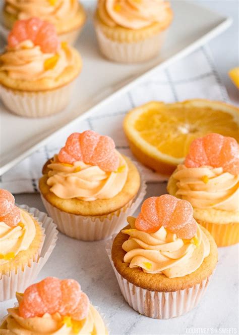 orange-cupcakes-with-orange-buttercream-frosting image