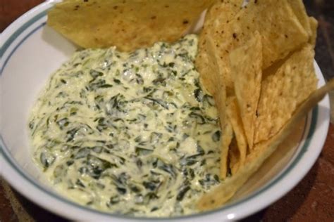 easy-goat-cheese-and-spinach-dip-the-sugar-pixie image