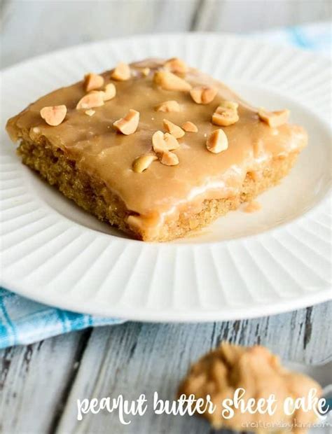 peanut-butter-sheet-cake-with-peanut-butter-icing image