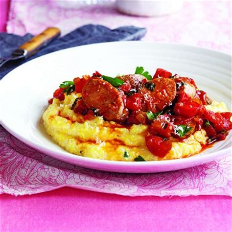 polenta-with-sausage-and-tomato-recipe-chatelainecom image