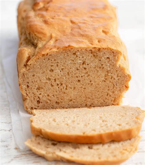 3-ingredient-peanut-butter-bread-no-yeast-sugar image