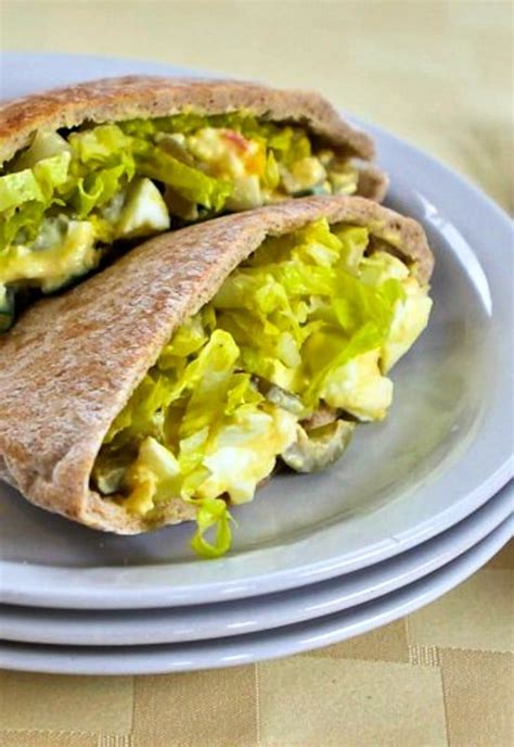 egg-salad-pita-with-green-olives-kalyns-kitchen image