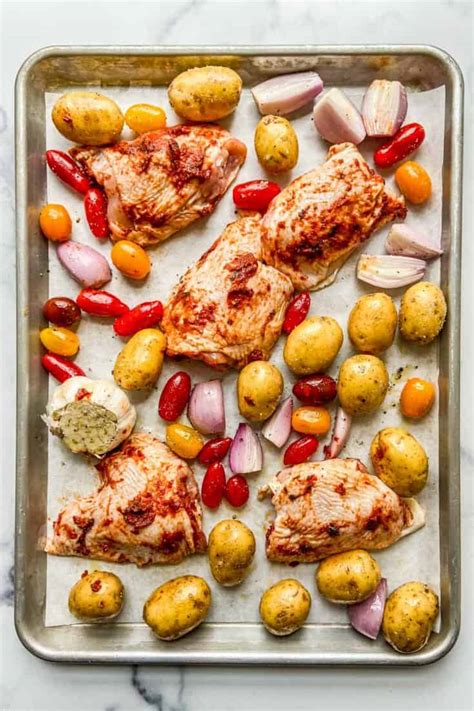 roasted-harissa-chicken-and-potatoes-this-healthy-table image