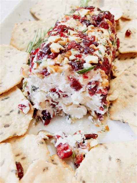 cranberry-goat-cheese-appetizer-only-15-minutes-prep image
