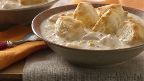 chicken-chowder-with-biscuit-dunkers-for-two image